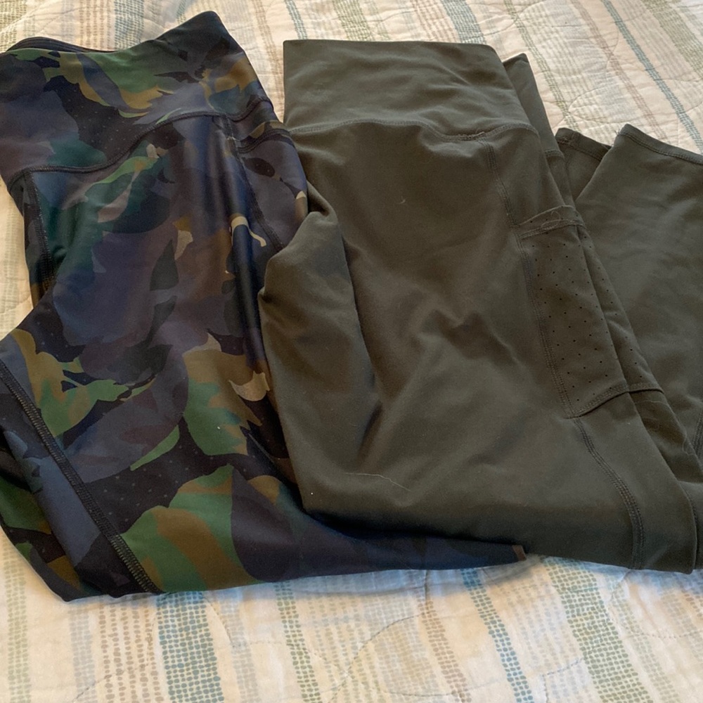 2 workout pants